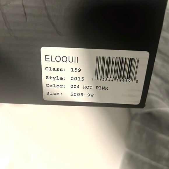 💞Eloquii HoT PiNk,Neoprene ankle boots, size 9W,Designed to Impress, Exclt Con. - Picture 4 of 12